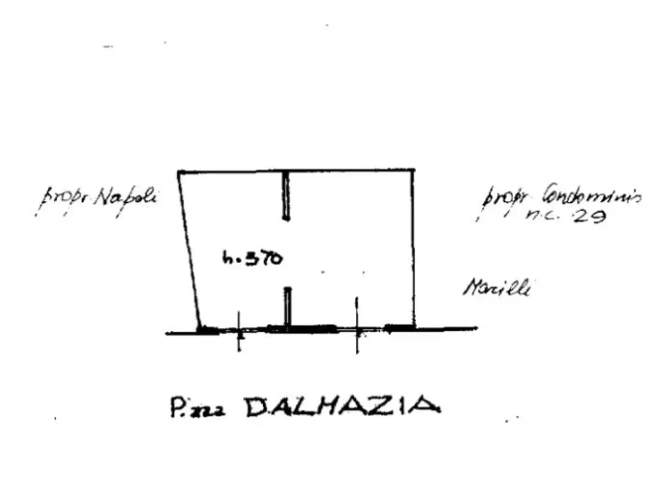 Negozio in Piazza Dalmazia 55, Firenze, {3} - Planimetria 1