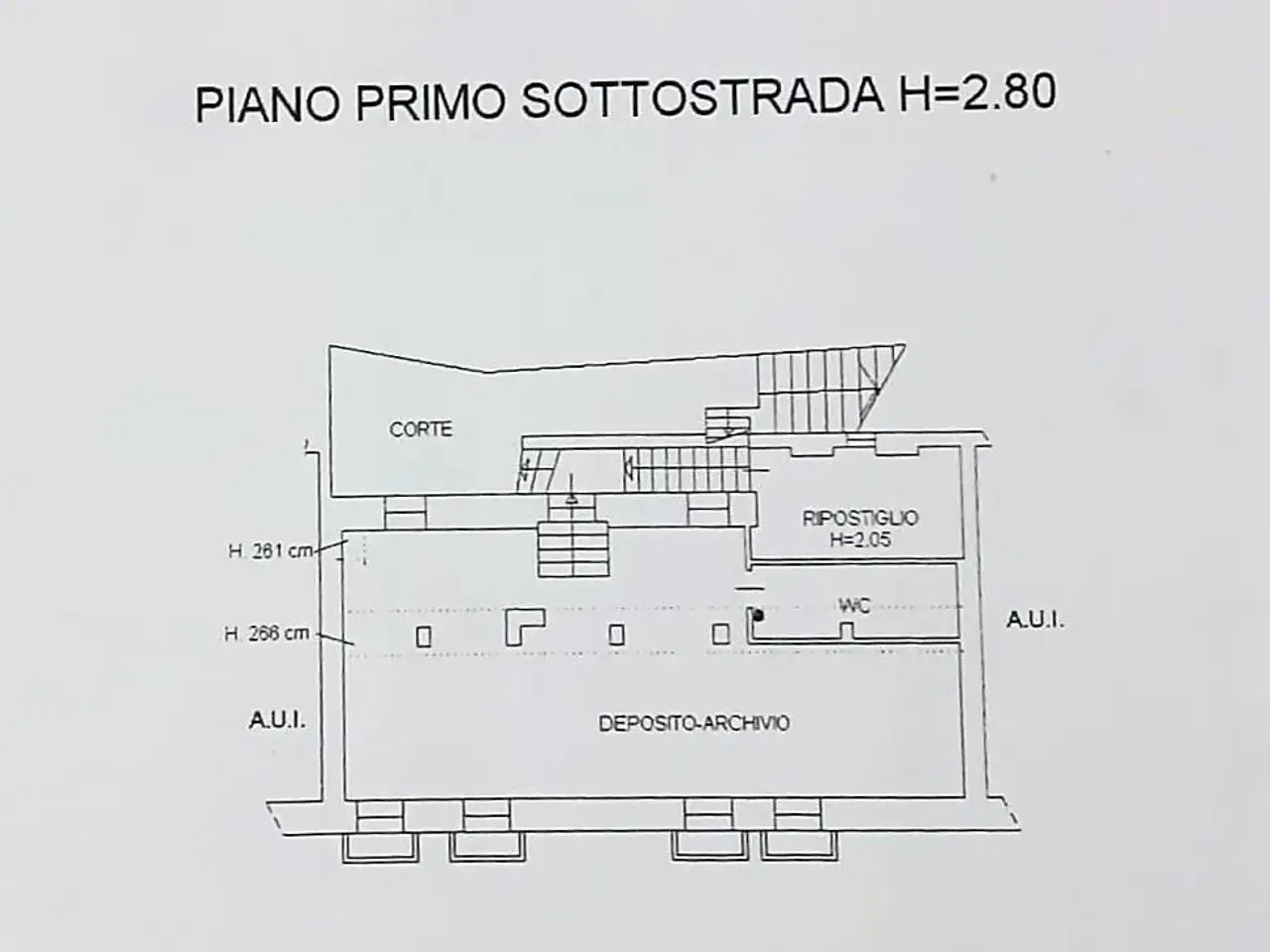 Magazzino in affitto, Piazza Terraglio, Bassano Del Grappa - Planimetria 1