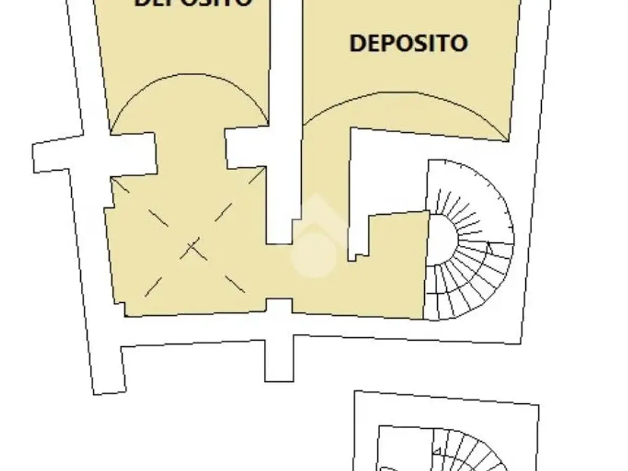 Magazzino in Via Leonina 00, Roma, {3} - Planimetria 1