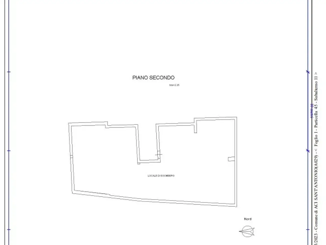Magazzino in Via Provinciale 130, Aci Sant'Antonio, {3} - Planimetria 1