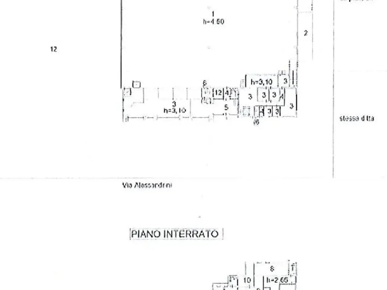 Capannone in Via Alessandrini 14, Rezzato, {3} - Planimetria 1