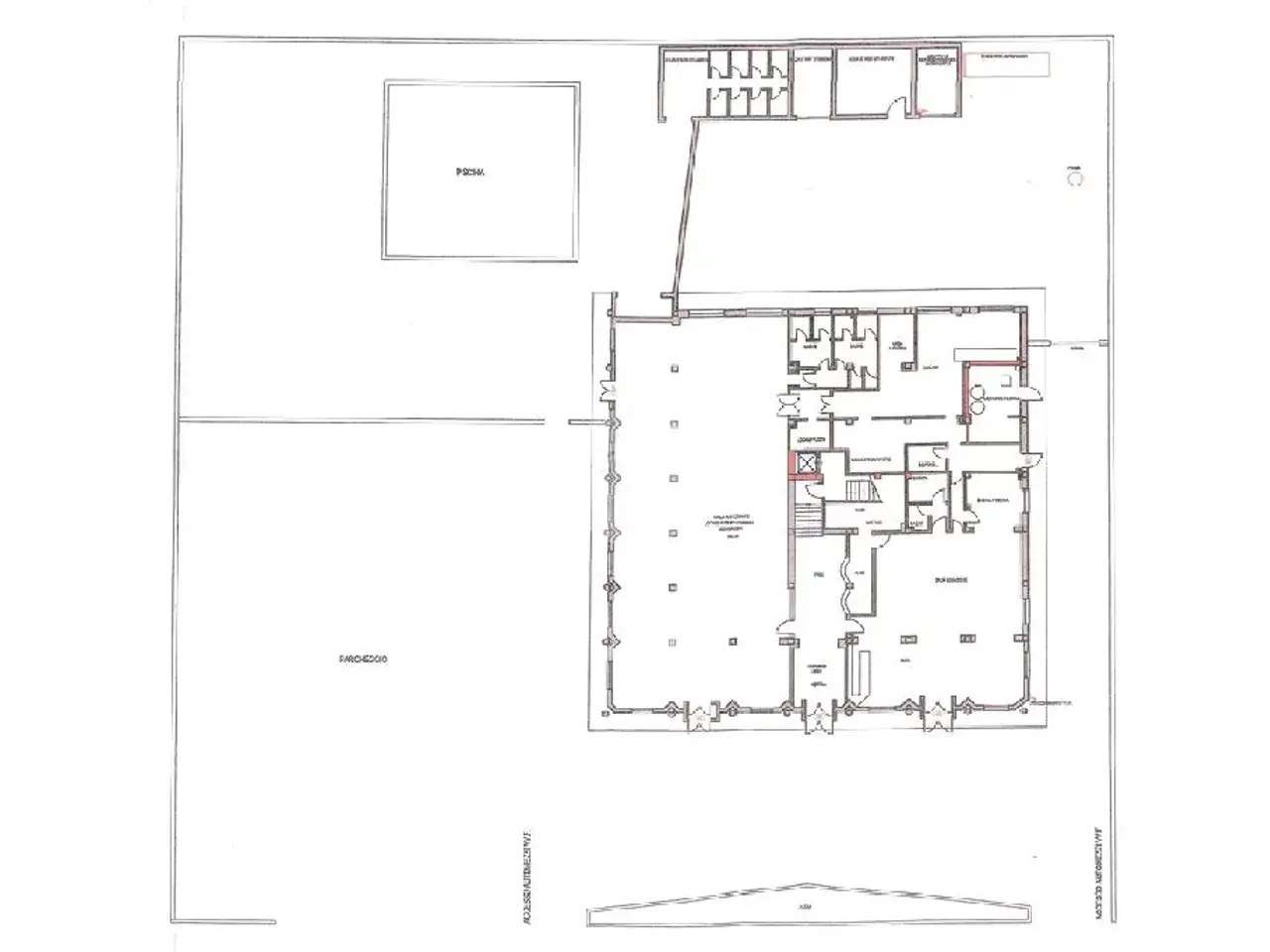 Albergo in Strada Statale 430, San Vittore Del Lazio, {3} - Planimetria 1