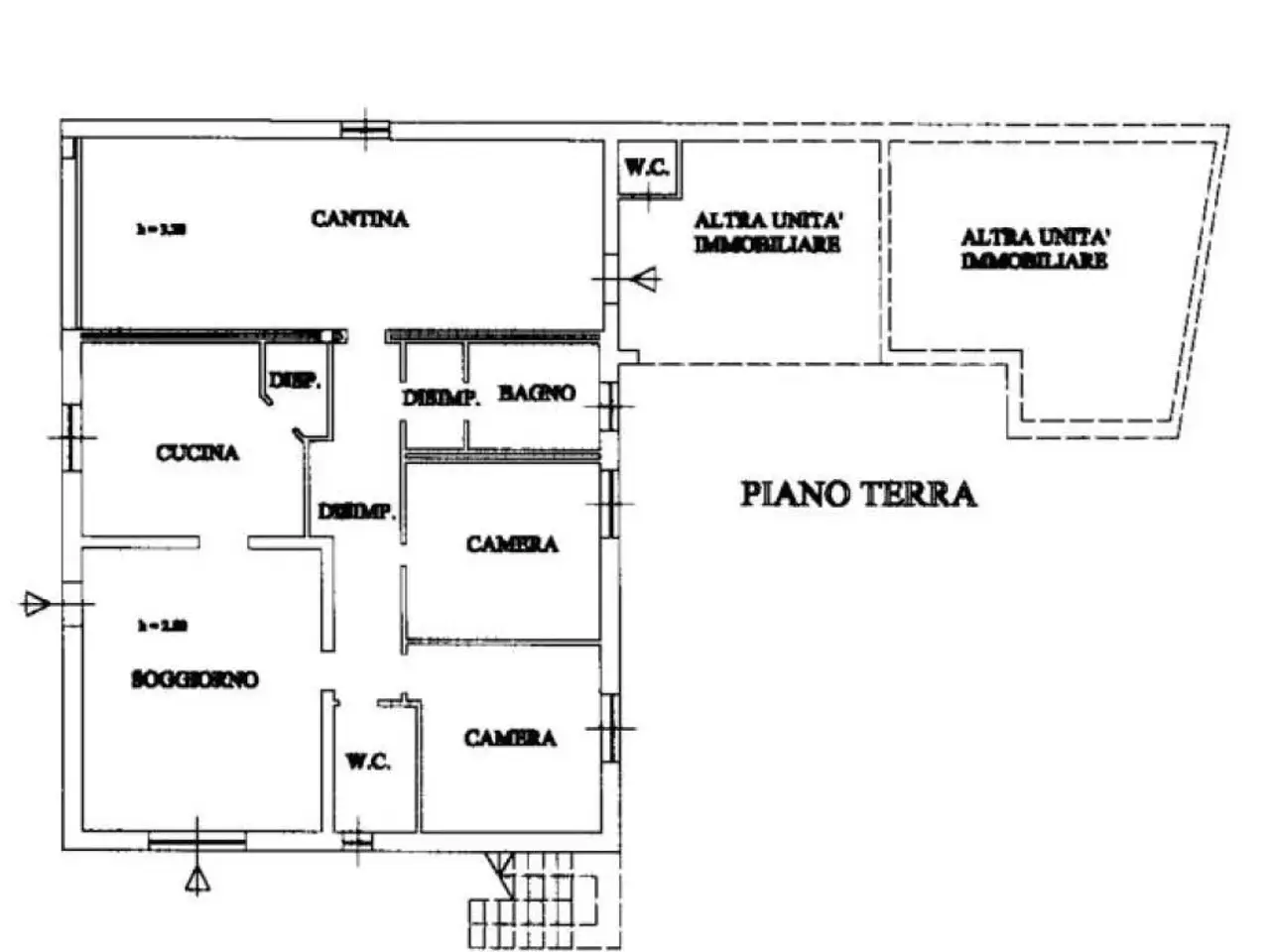 Trilocale in vendita, Viale Venezia Giulia 49, Cormons - Planimetria 1