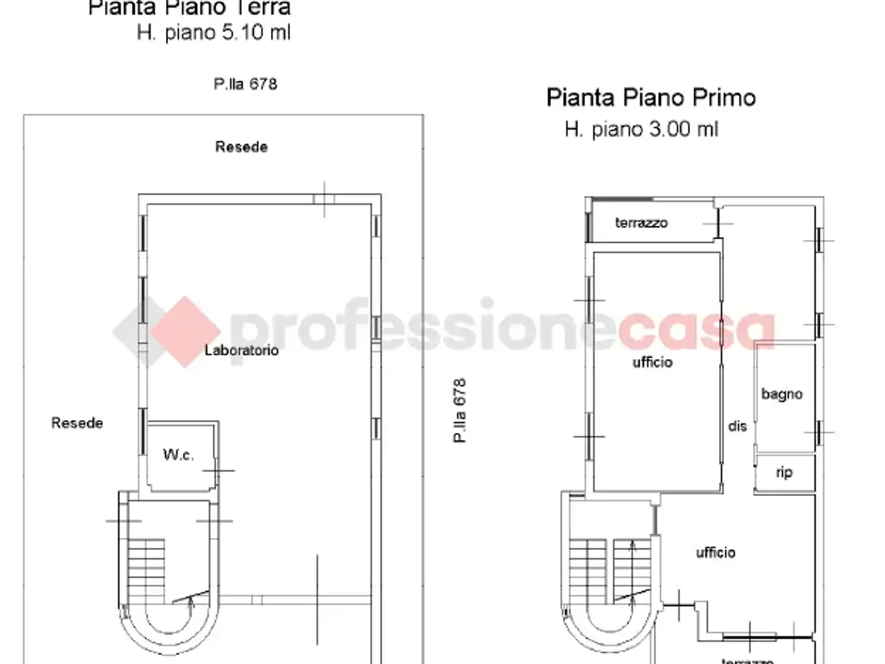 Laboratorio in Via di Maiano, Campi Bisenzio, {3} - Planimetria 1