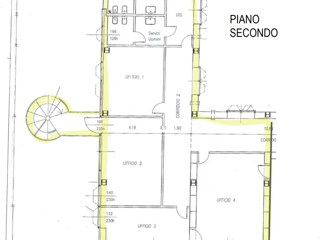 Ufficio in Via Grafica, Ozzano Dell'Emilia, {3} - Planimetria 1