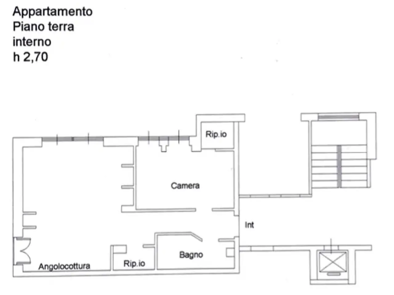 Ufficio in Via Michelangelo Peroglio, Roma, {3} - Planimetria 1