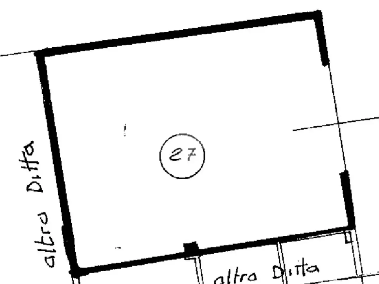 Magazzino in Via Giovanni Cena 38 38, Torino, {3} - Planimetria 1