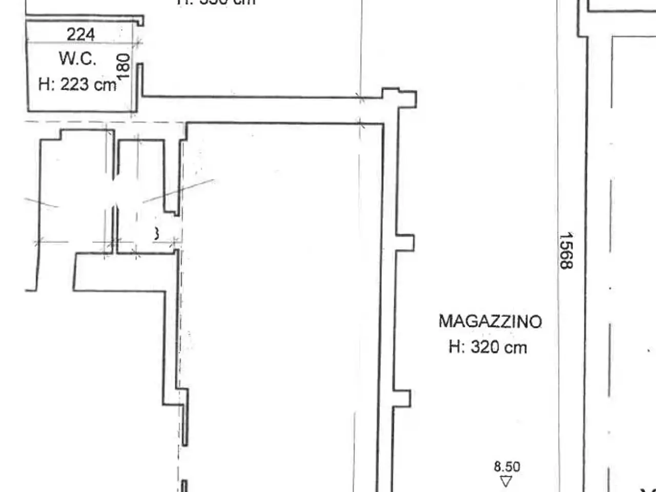 Magazzino in Via Privata Cotella, Recco, {3} - Planimetria 1