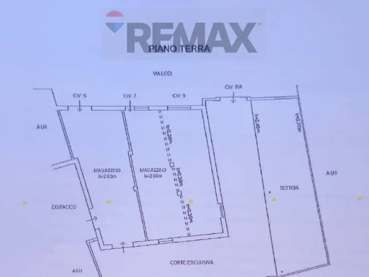 Negozio in Via Lodi 5-7-9, Genova, {3} - Planimetria 1