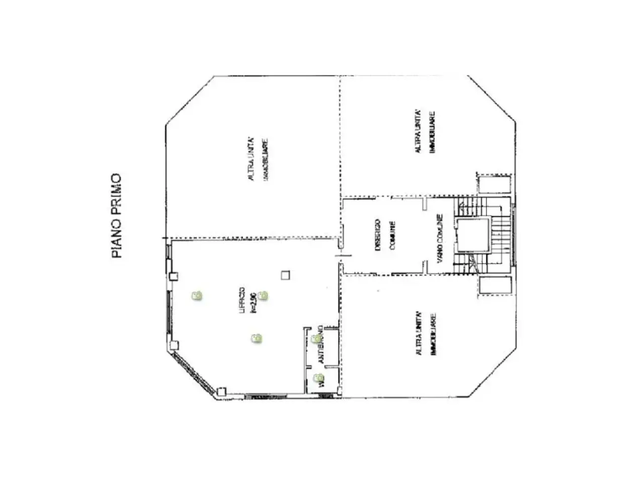Ufficio in Via Parigi 99, Porto Mantovano, {3} - Planimetria 1