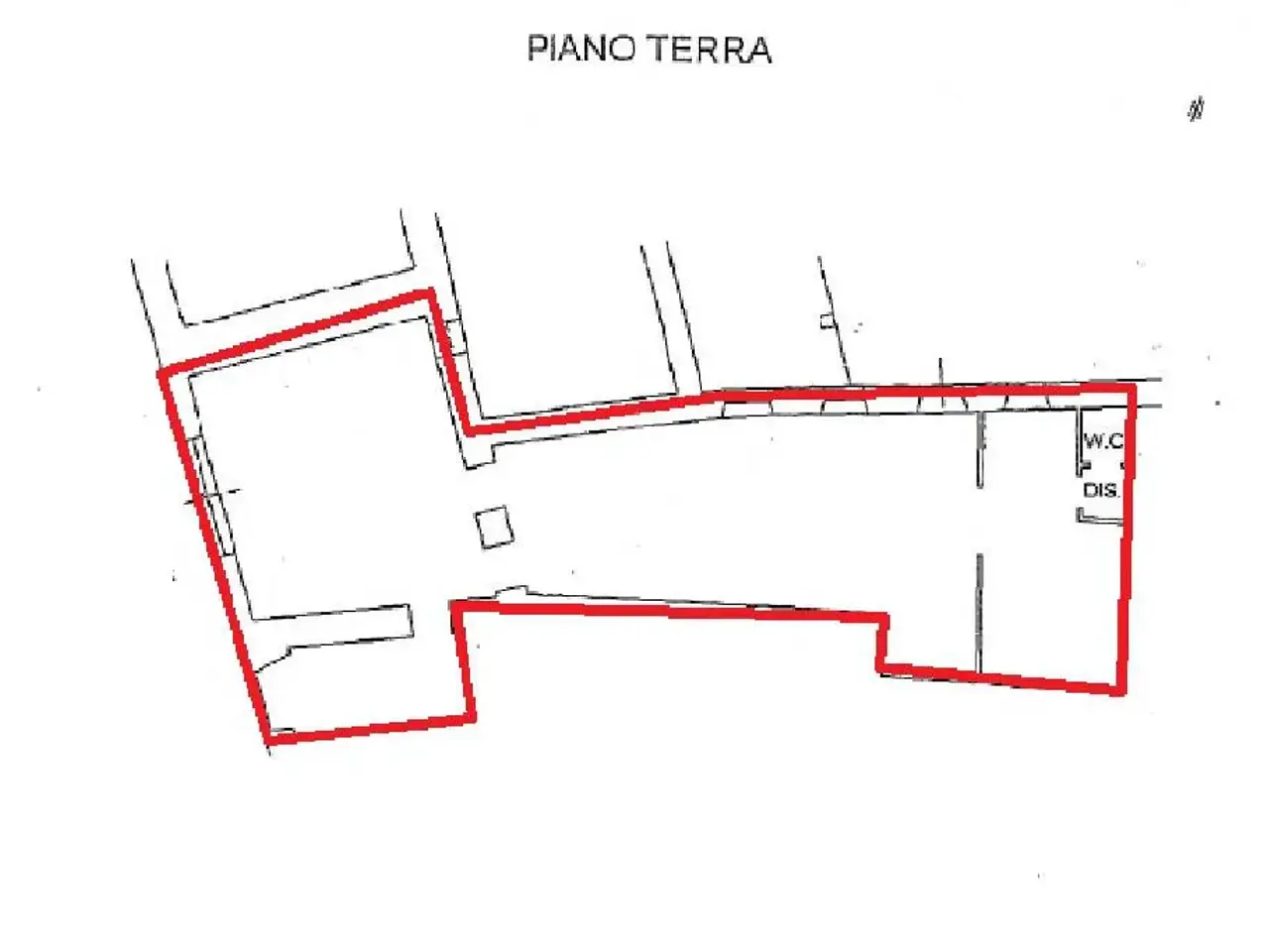 Negozio in Via Brescia, Ospitaletto, {3} - Planimetria 1