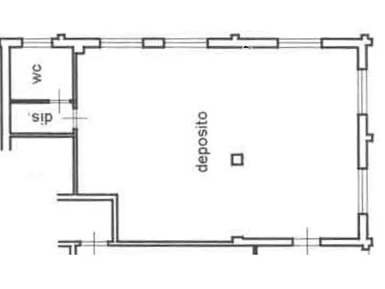 Magazzino in Corso Italia 14, Osio Sotto, {3} - Planimetria 1