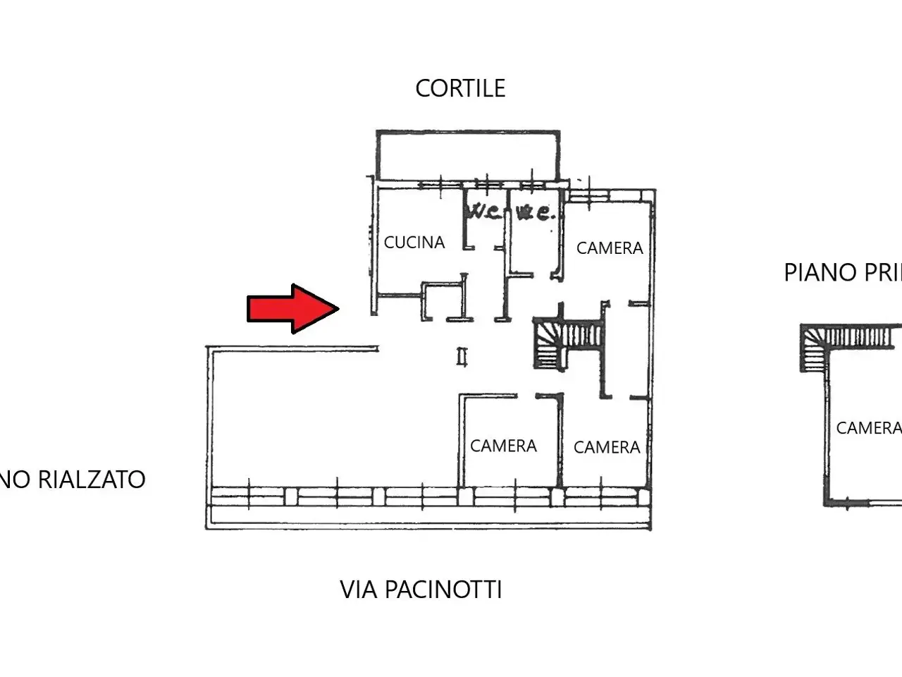 Appartamento in Via Antonio Pacinotti 15, Milano - Planimetria 1