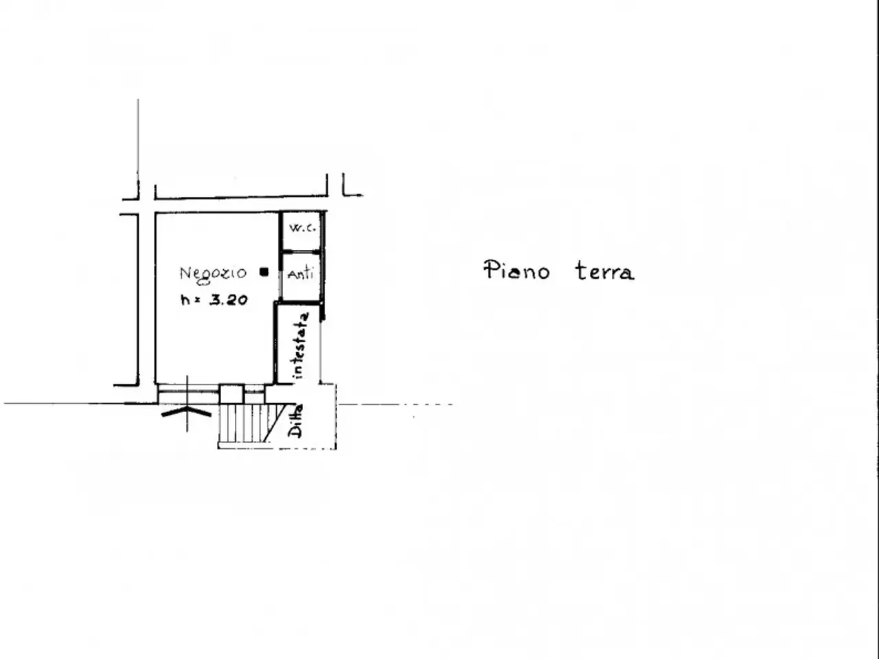 Negozio in , Sinalunga, {3} - Planimetria 1