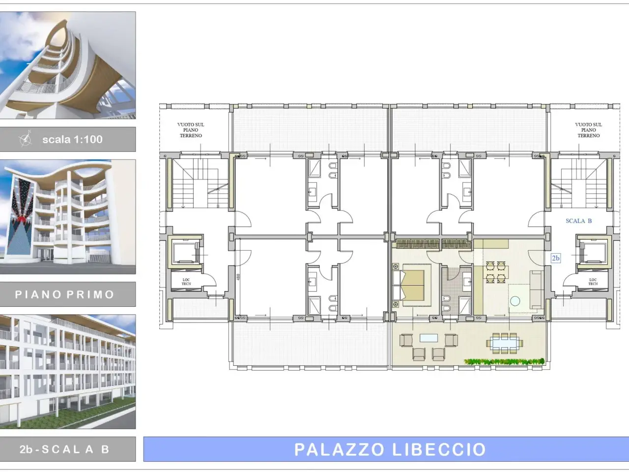 Bilocale in vendita, Via 23 Marzo 113, Novara - Planimetria 1