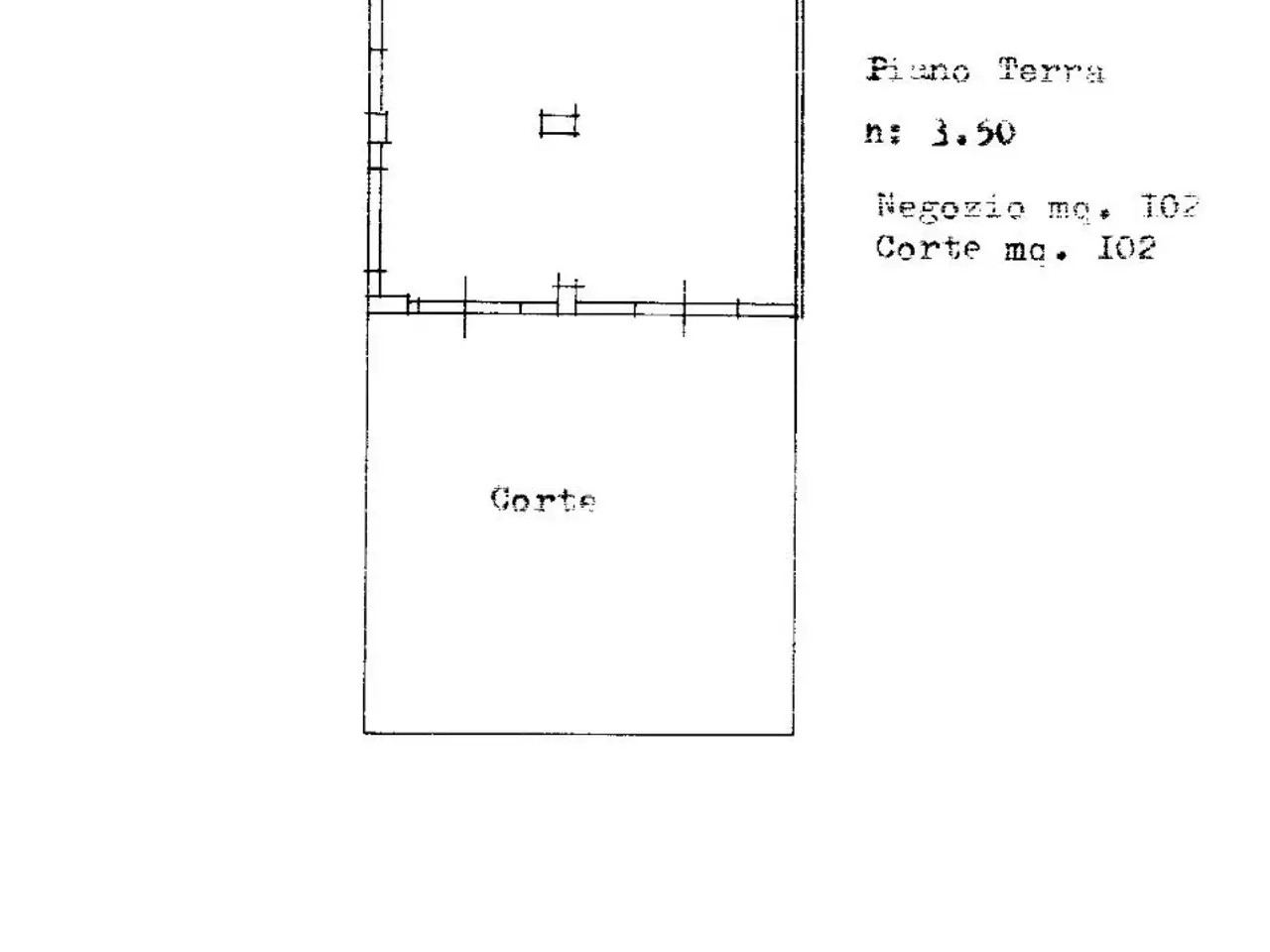 Negozio in Via di Salpi, Foggia, {3} - Planimetria 1