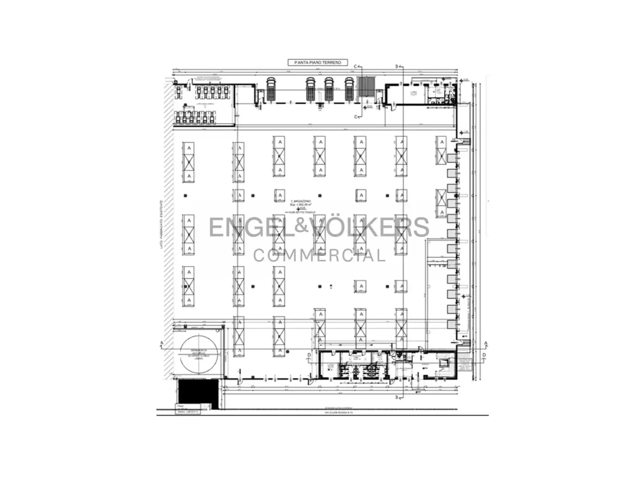 Magazzino in , Truccazzano, {3} - Planimetria 1