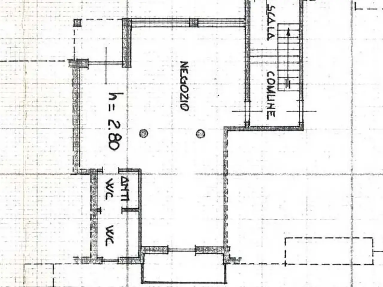 Negozio in Via Ludovico Ariosto, Mozzate, {3} - Planimetria 1