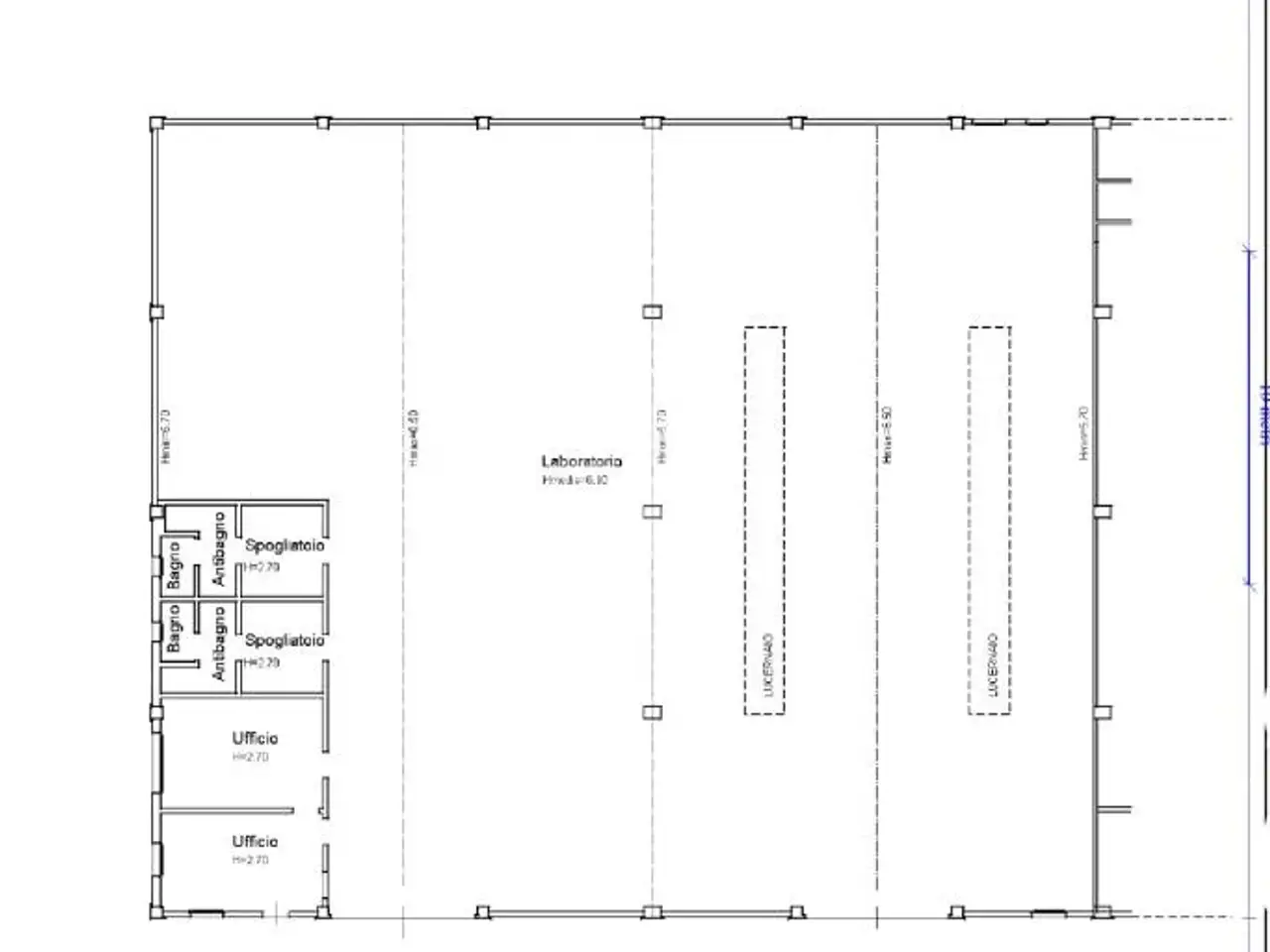 Capannone in Via Scossabrillo 23, Dozza, {3} - Planimetria 1