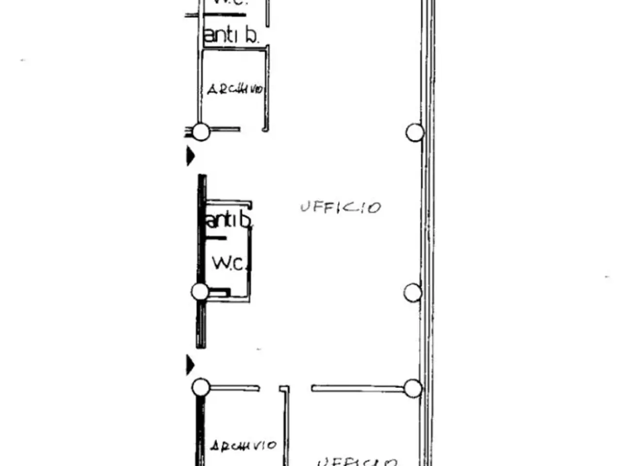 Ufficio in Via Raffaello 1, Reggio Emilia, {3} - Planimetria 1