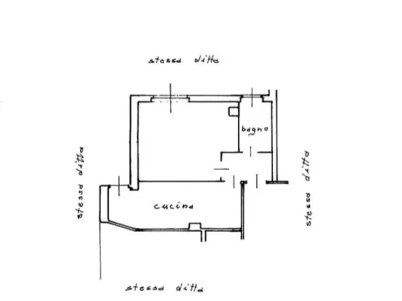 Bed & Breakfast in Via Aurelia 778, Roma, {3} - Planimetria 1