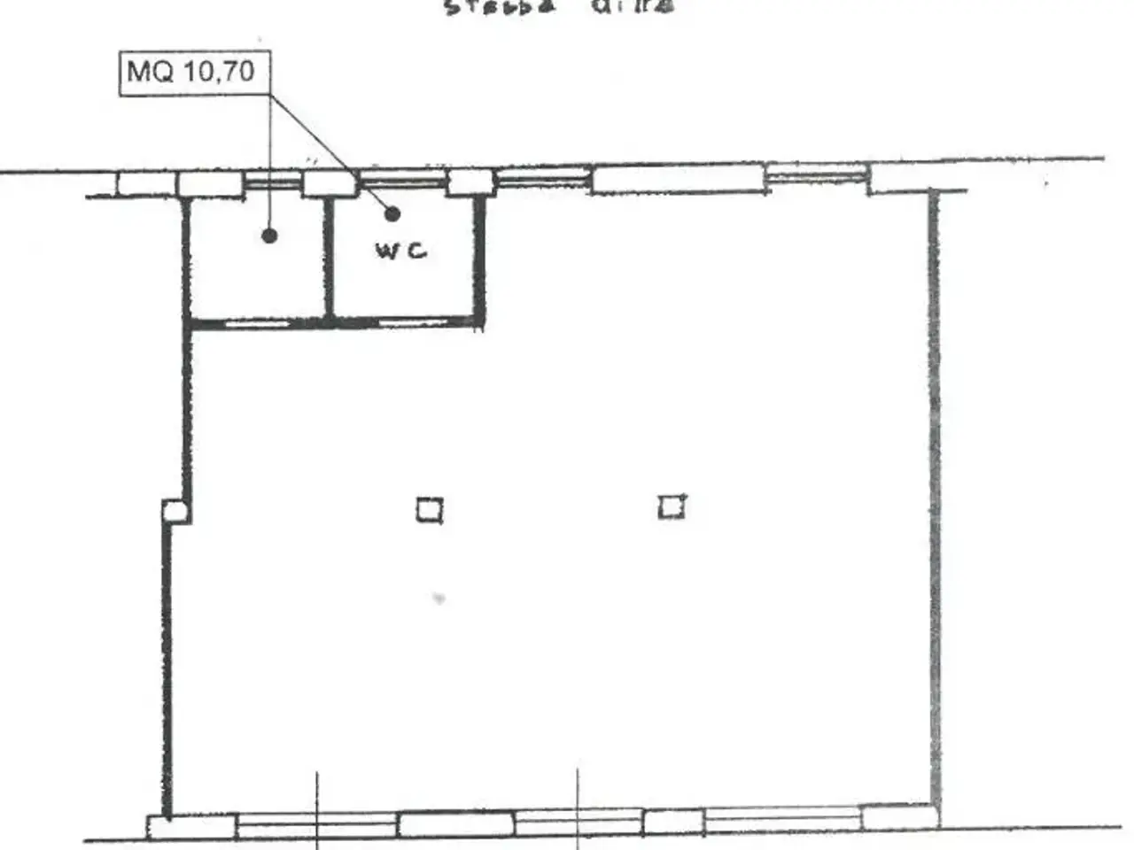 Negozio in Piazza Caduti di Via Fani 12, Frosinone, {3} - Planimetria 1