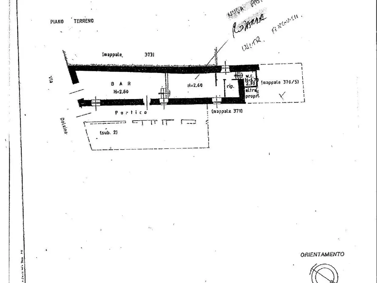 Negozio in Via F. E G. Dolzino 28, Chiavenna, {3} - Planimetria 1