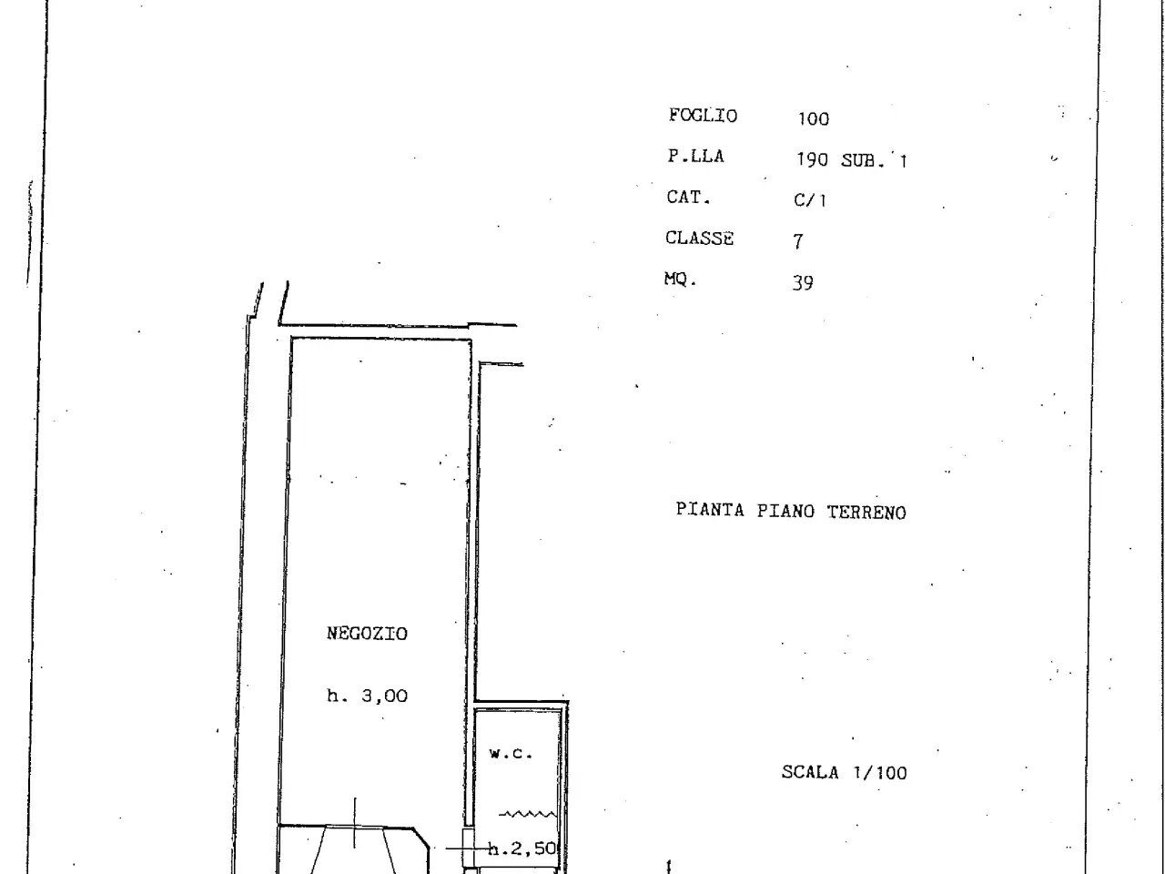 Locale commerciale in , Colle Di Val D'Elsa, {3} - Planimetria 1