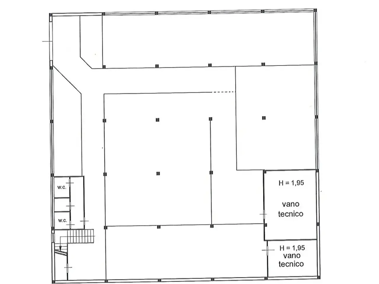 Capannone in Via Tombesi, Ancona, {3} - Planimetria 1