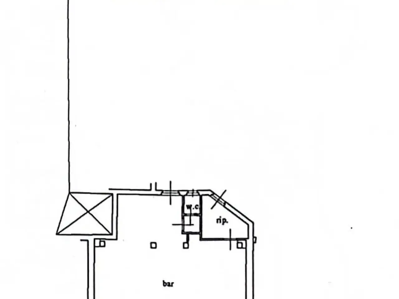Bar in Corso Cavour 37, Garlasco, {3} - Planimetria 1