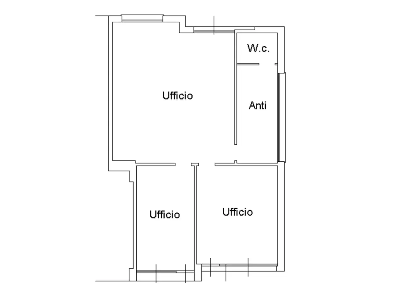 Locale commerciale in , Santarcangelo Di Romagna, {3} - Planimetria 1