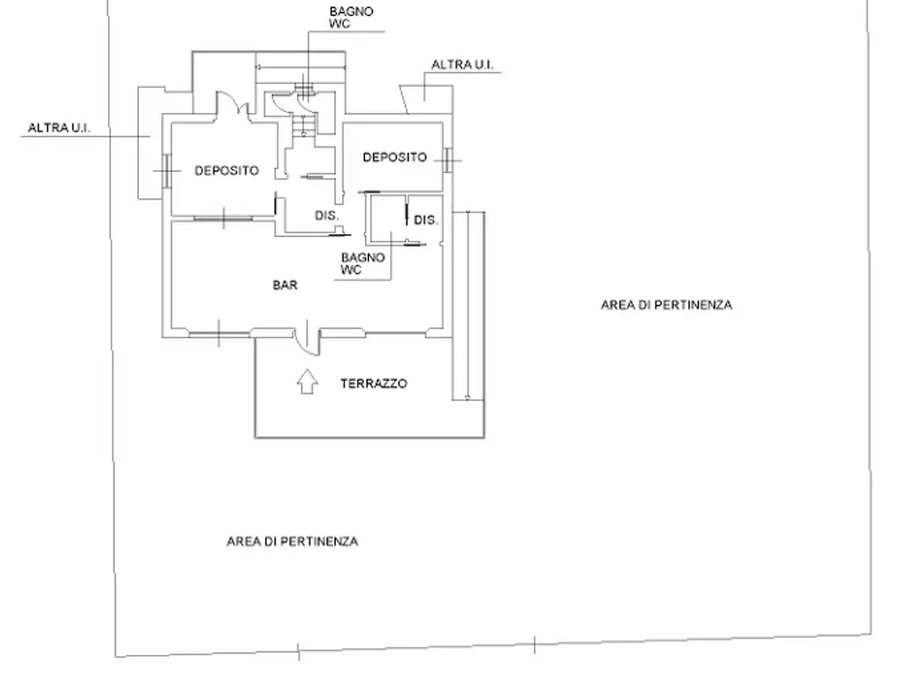 Negozio in Via Europa Unita 50, Cermenate, {3} - Planimetria 1