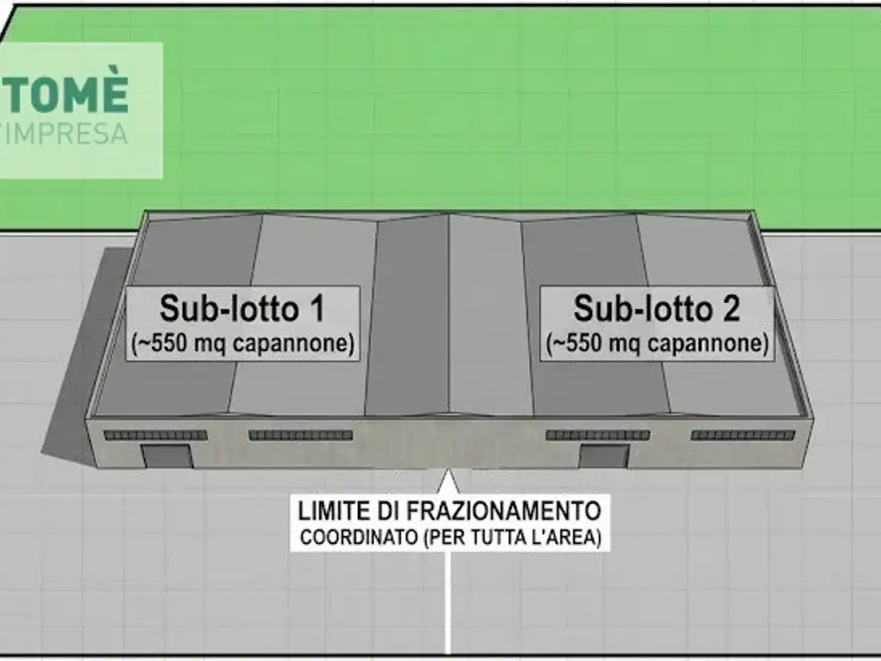 Capannone in Circumvallazione Bran, Caprino Veronese, {3} - Planimetria 1