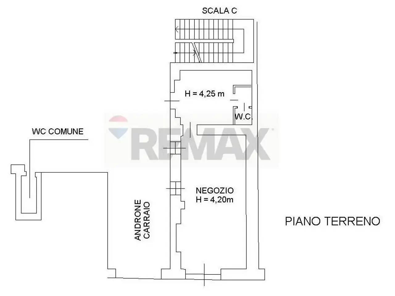 Negozio in Via Gaudenzio Ferrari 1/d, Novara, {3} - Planimetria 1