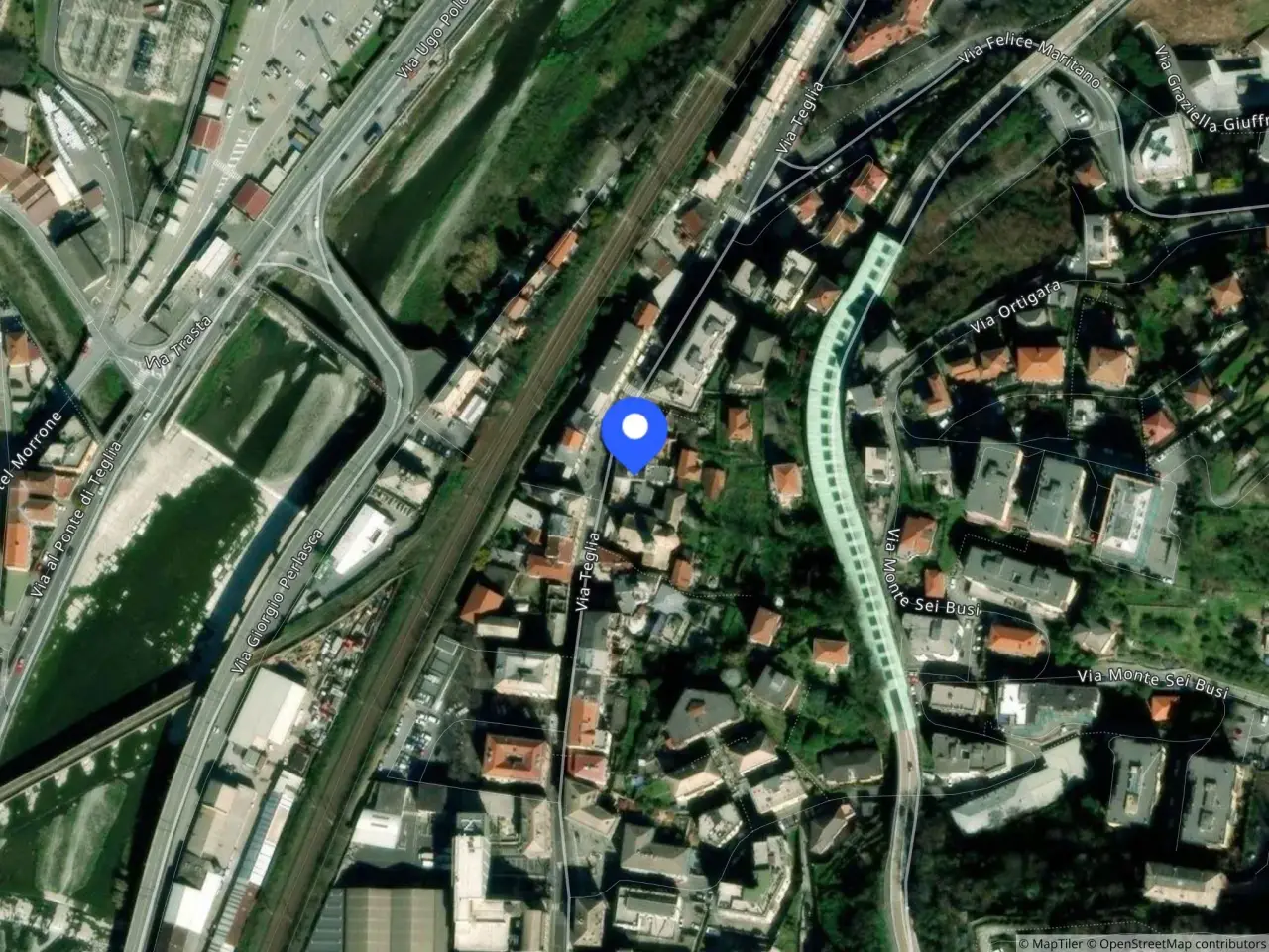 Magazzino in Via Teglia, 107, 16161 Genova Ge, Italia 107, Genova, {3} - Foto 1