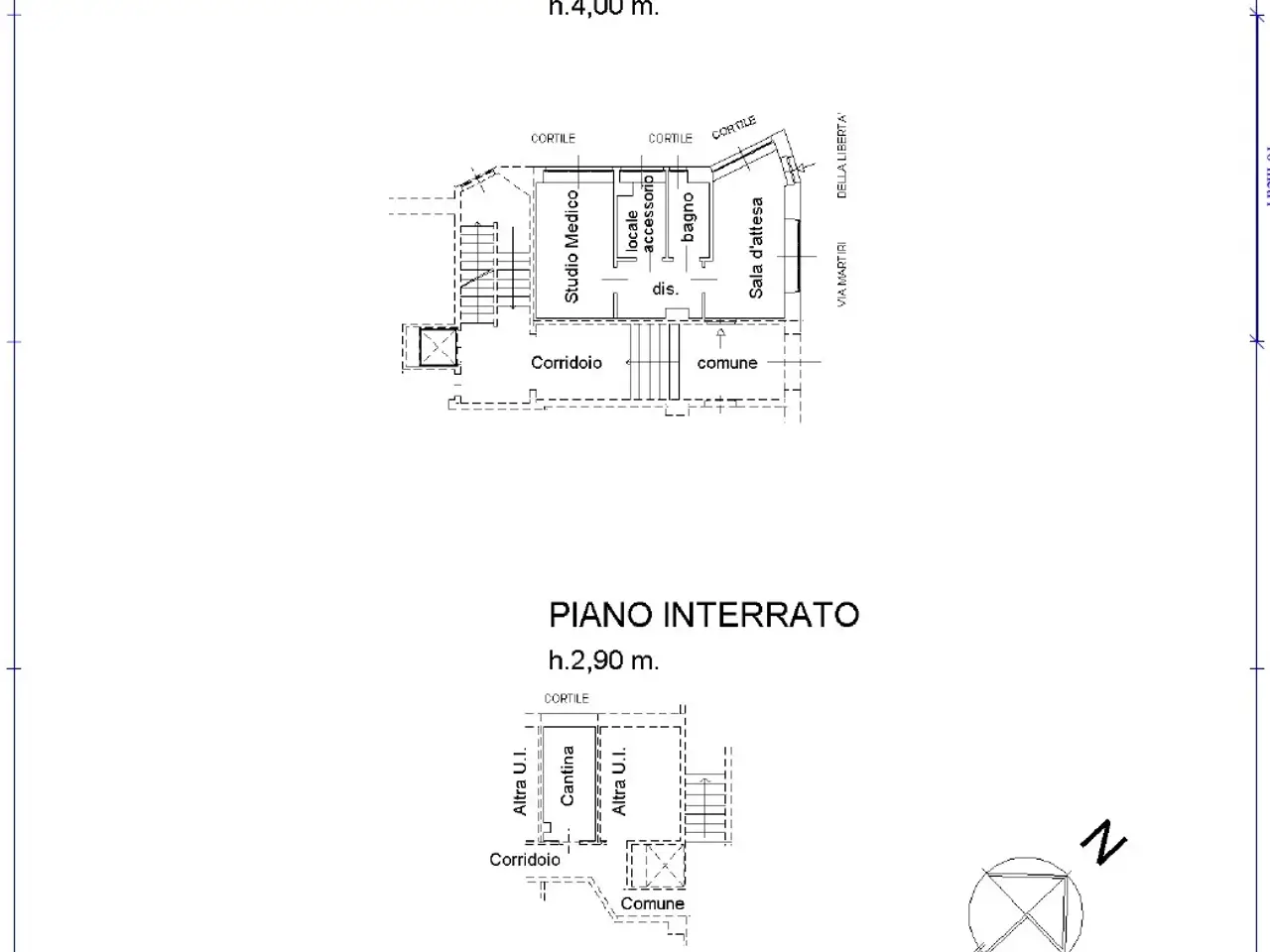 Negozio in Via Martiri della Libertà 7, Moncalieri, {3} - Planimetria 1