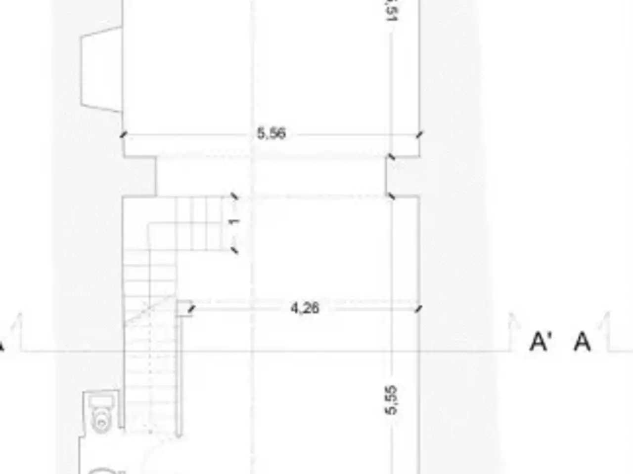 Negozio in Via Andrea Doria 18, Viterbo, {3} - Planimetria 1