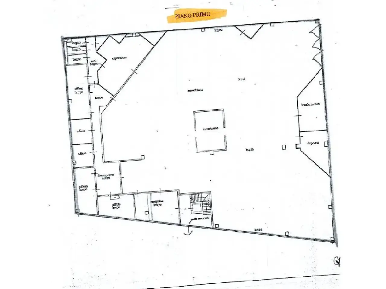 Capannone in Via dei Ponticelli 25, Castenedolo, {3} - Planimetria 1