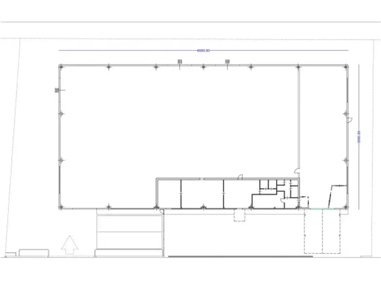 Capannone in Via Sandro Pertini, Fidenza, {3} - Planimetria 1