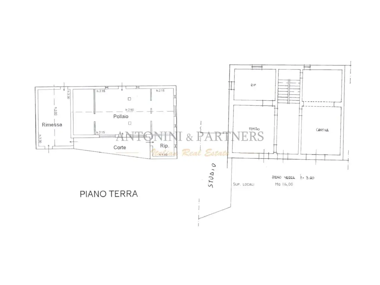 Palazzina commerciale in Viale Vittorio Veneto, Marsciano, {3} - Planimetria 1