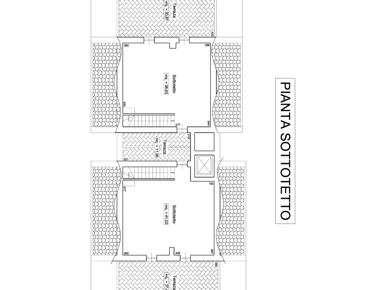 Quadrilocale, Cecina - Planimetria 1