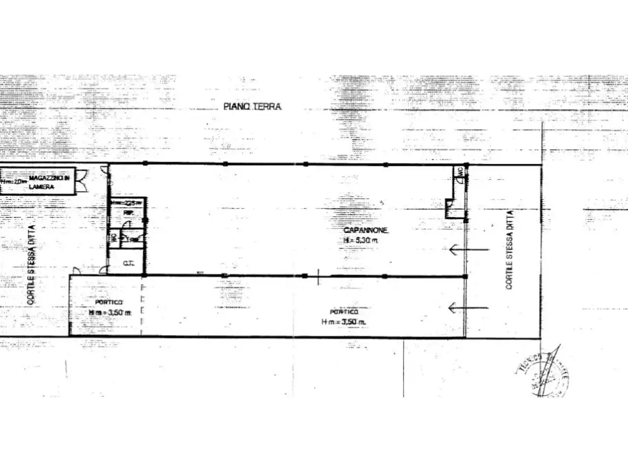Capannone in Via Amendola 10, Casalpusterlengo, {3} - Planimetria 1