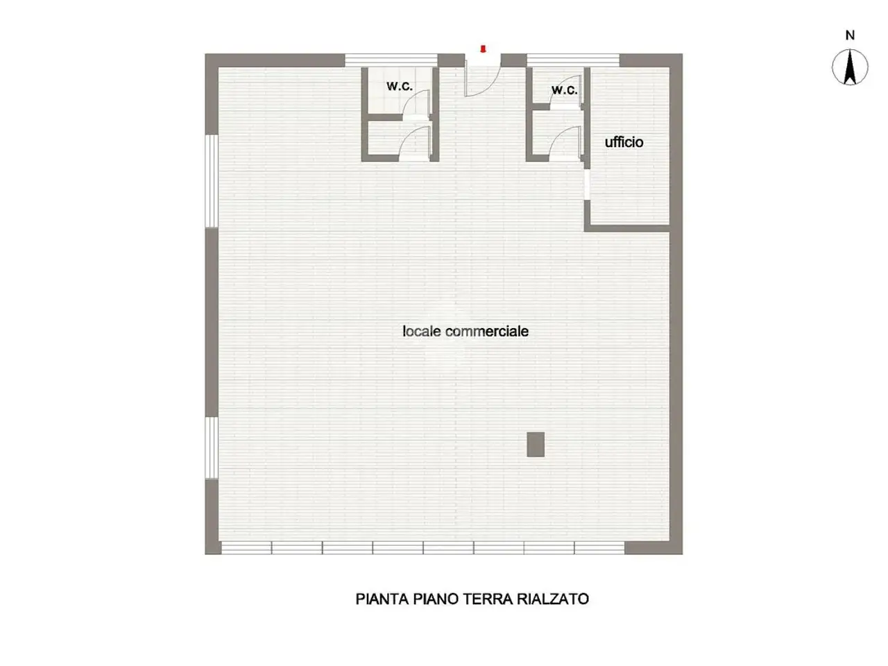 Negozio in Via IV Novembre 18, Sant'Egidio Alla Vibrata, {3} - Planimetria 1