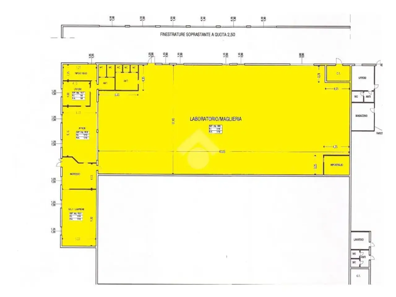 Capannone in Via T. a. Edison 10, Carpi, {3} - Planimetria 1