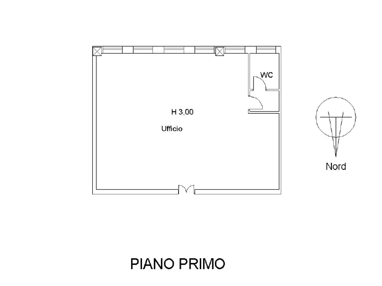 Ufficio in di Mugnano, Lucca, {3} - Planimetria 1