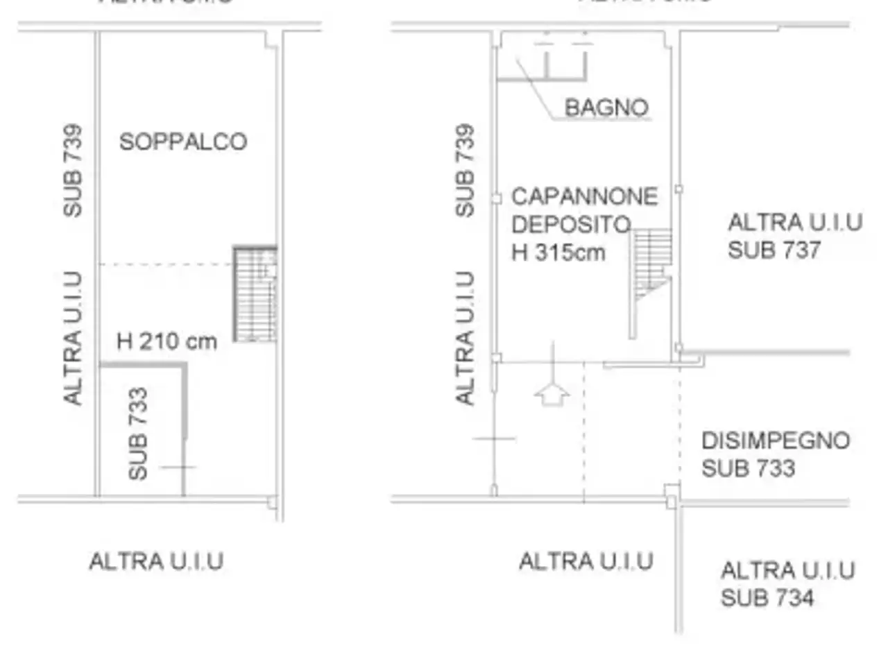Capannone in Via Piave, Canegrate, {3} - Planimetria 1