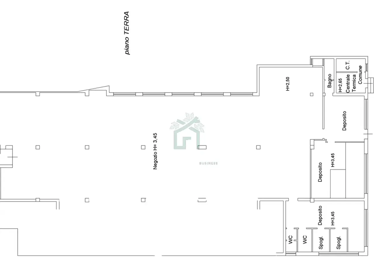 Negozio in Via Camporosolo, San Bonifacio, {3} - Planimetria 1