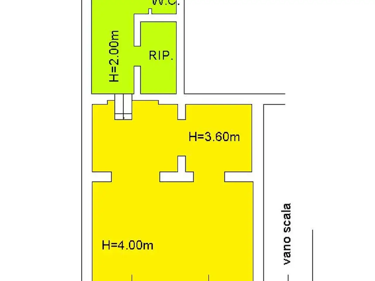 Negozio in , Ancona, {3} - Planimetria 1