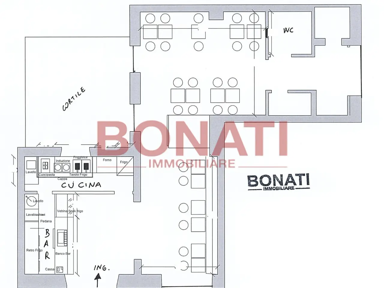 Ristorante in , La Spezia, {3} - Planimetria 1