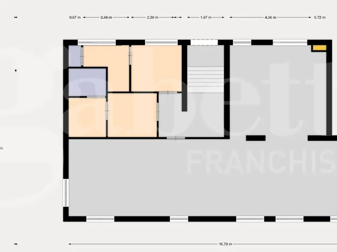 Laboratorio in Via Santa Rita da Cascia 65, Milano, {3} - Planimetria 1